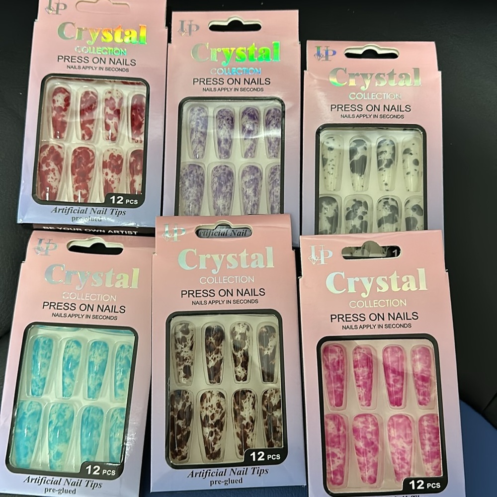 Different Colors of Press On Nails